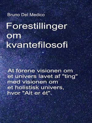 cover image of Forestillinger om kvantefilosofi.